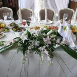 свадьба - композиция на стол